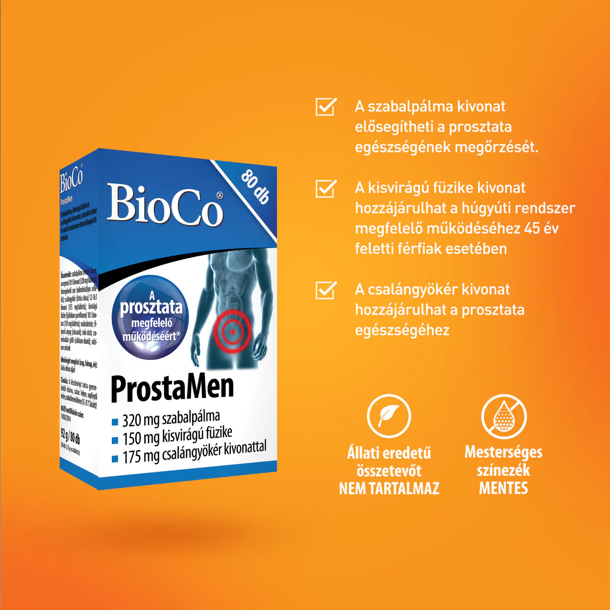 BioCo ProstaMen tabletta 80 db - Image 6
