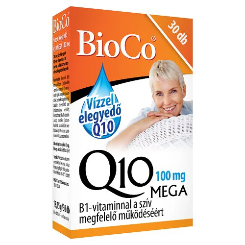 BioCo vízzel elegyedő Q10 Mega 100 mg kapszula 30 db - Image 3