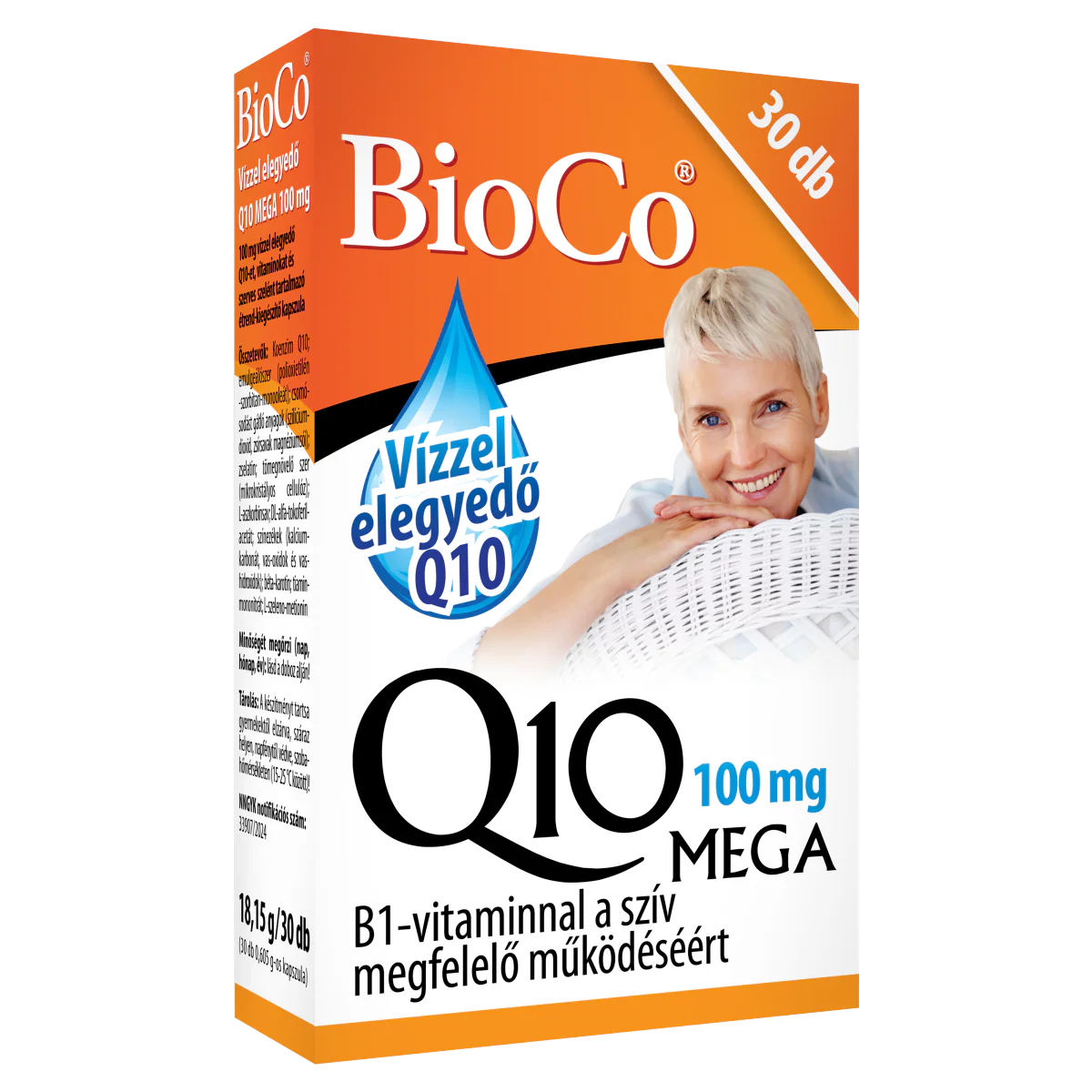BioCo vízzel elegyedő Q10 Mega 100 mg kapszula 30 db - Image 5