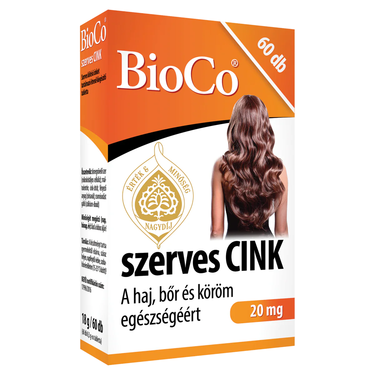 BioCo szerves Cink tabletta 60 db - Image 5