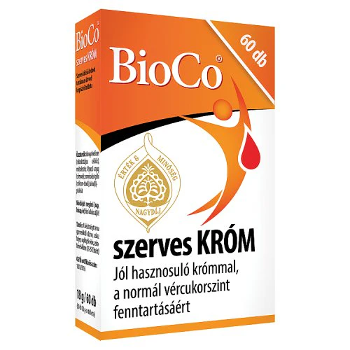 BioCo Szerves Króm tabletta 60 db - Image 3