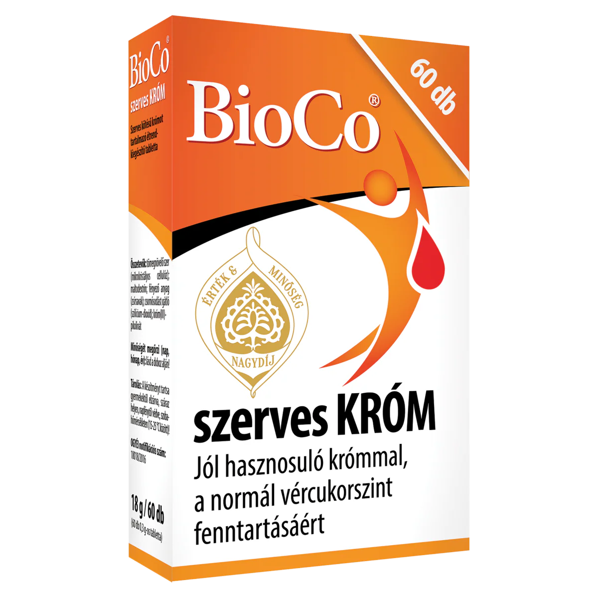 BioCo Szerves Króm tabletta 60 db - Image 4