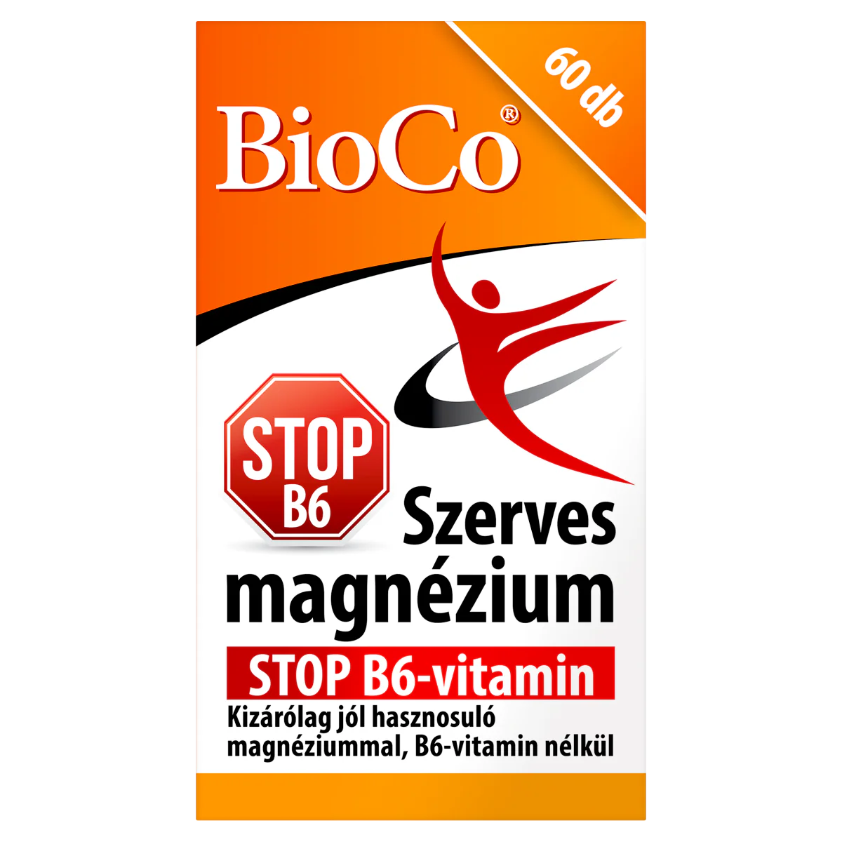 BioCo Szerves Magnézium Stop B6-vitamin tabletta 60 db - Image 4