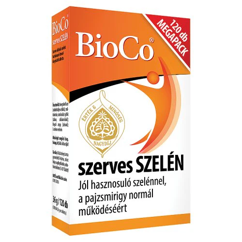 BioCo Szerves Szelén Megapack tabletta 120 db - Image 3
