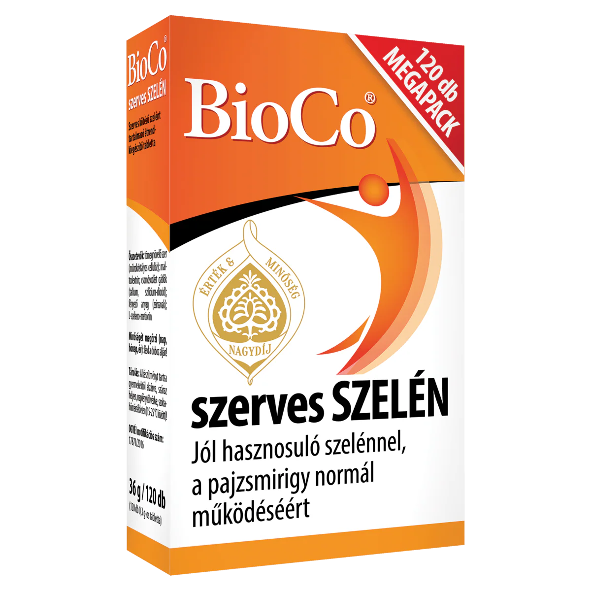 BioCo Szerves Szelén Megapack tabletta 120 db - Image 5