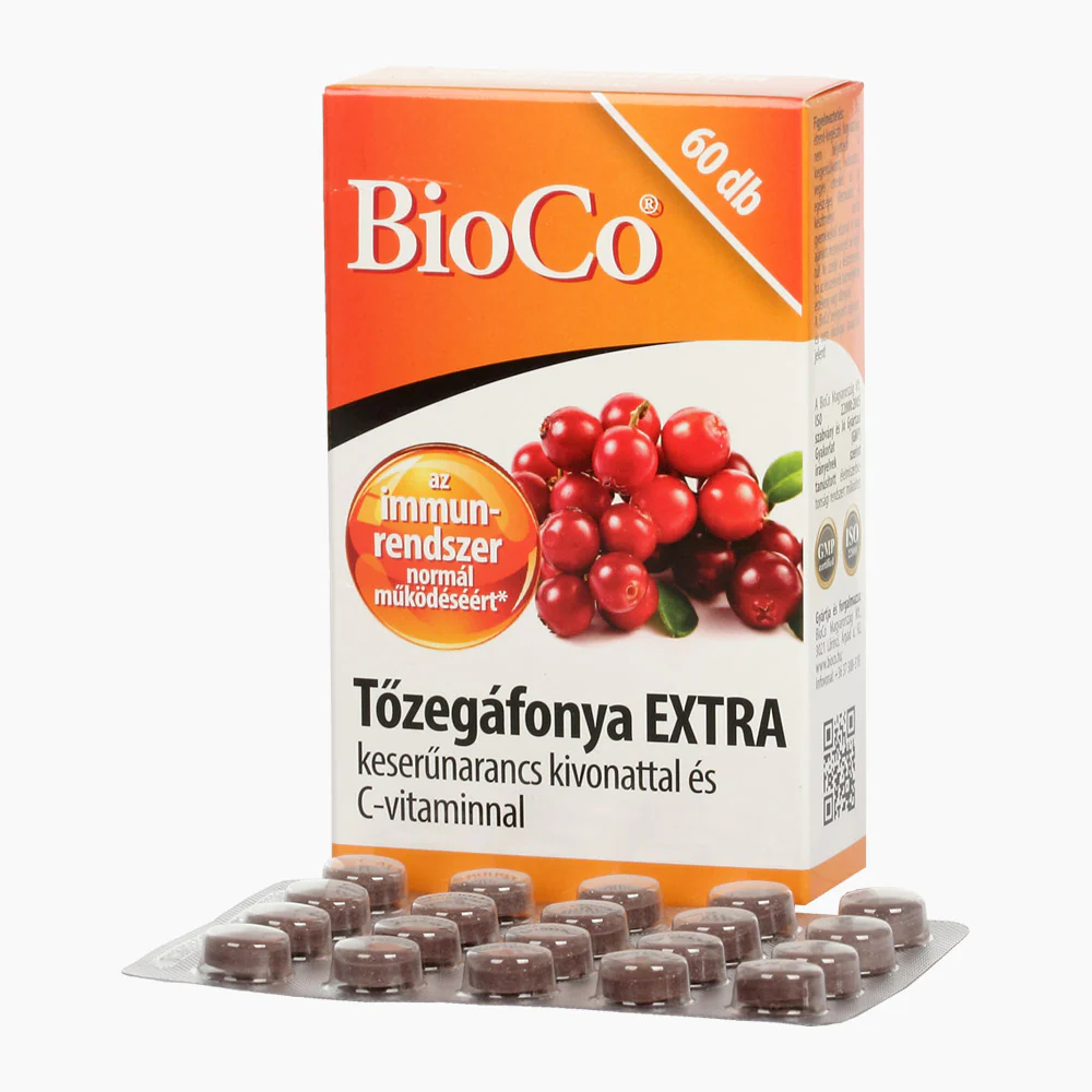 BioCo Tőzegáfonya Extra tabletta 60 db - Image 2