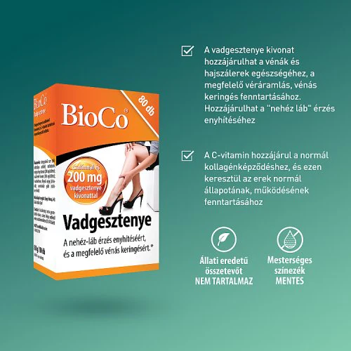 BioCo Vadgesztenye tabletta 80 db - Image 2