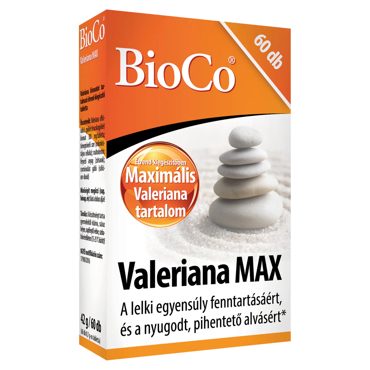 BioCo Valeriana Max tabletta 60 db - Image 4