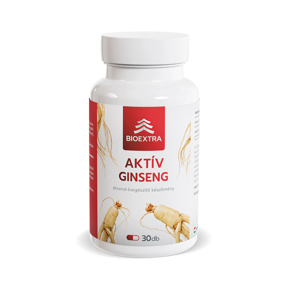 Bioextra Aktív Ginseng kapszula 30 db - Image 2