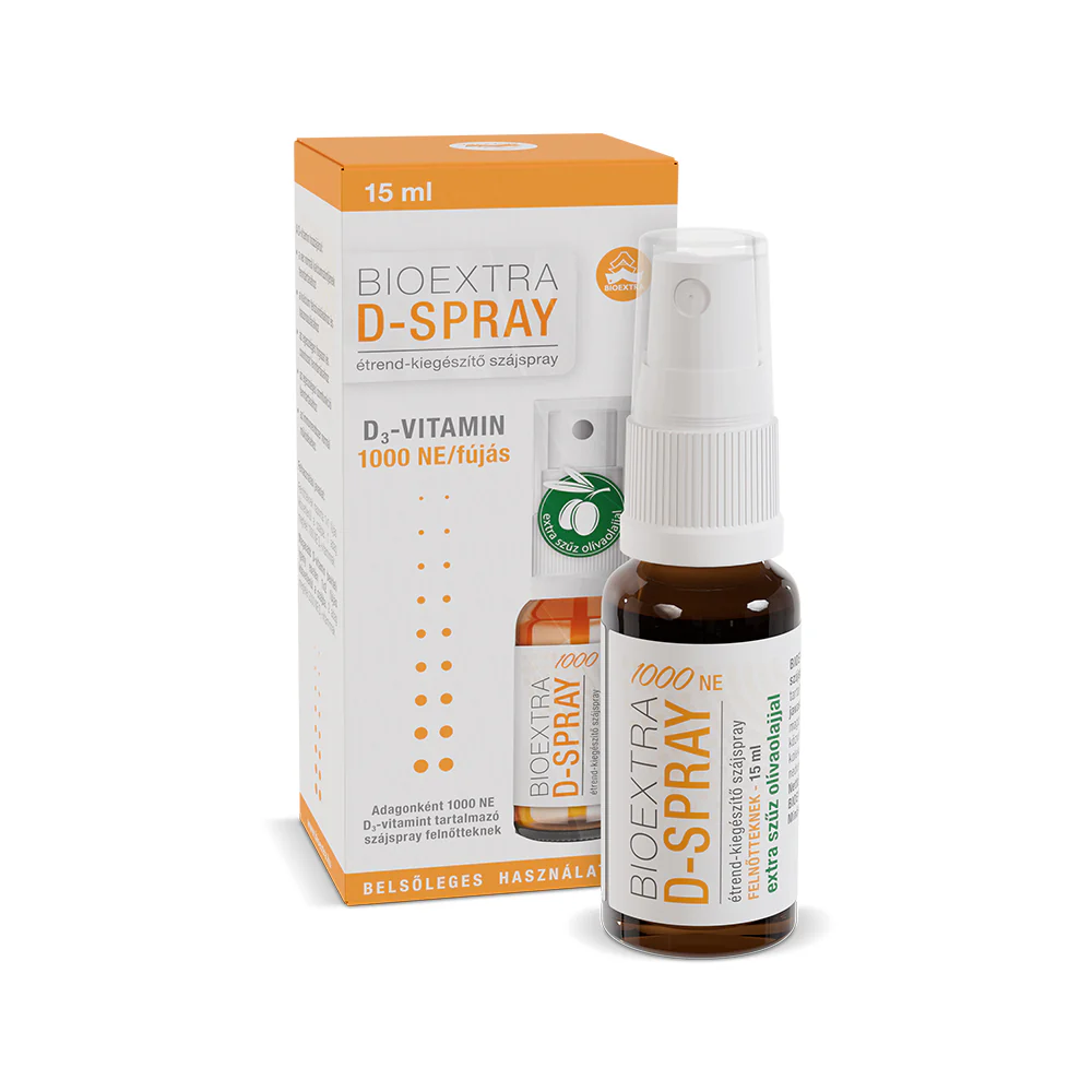 Bioextra D3 vitamin 1000NE szájspray 15ml - Image 2