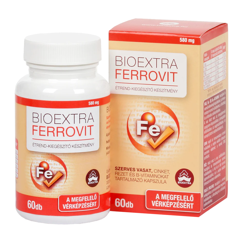 Bioextra Ferrovit kapszula 60 db - Image 2