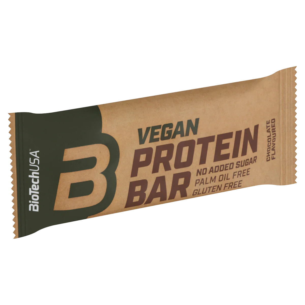 BioTechUSA Vegan Protein Bar fehérje szelet csokoládé ízű 50g - Image 2