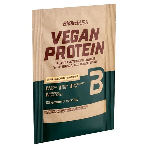 BioTechUsa Zero Bar fehérje szelet vaníliás sütemény ízű 50g - Image 2