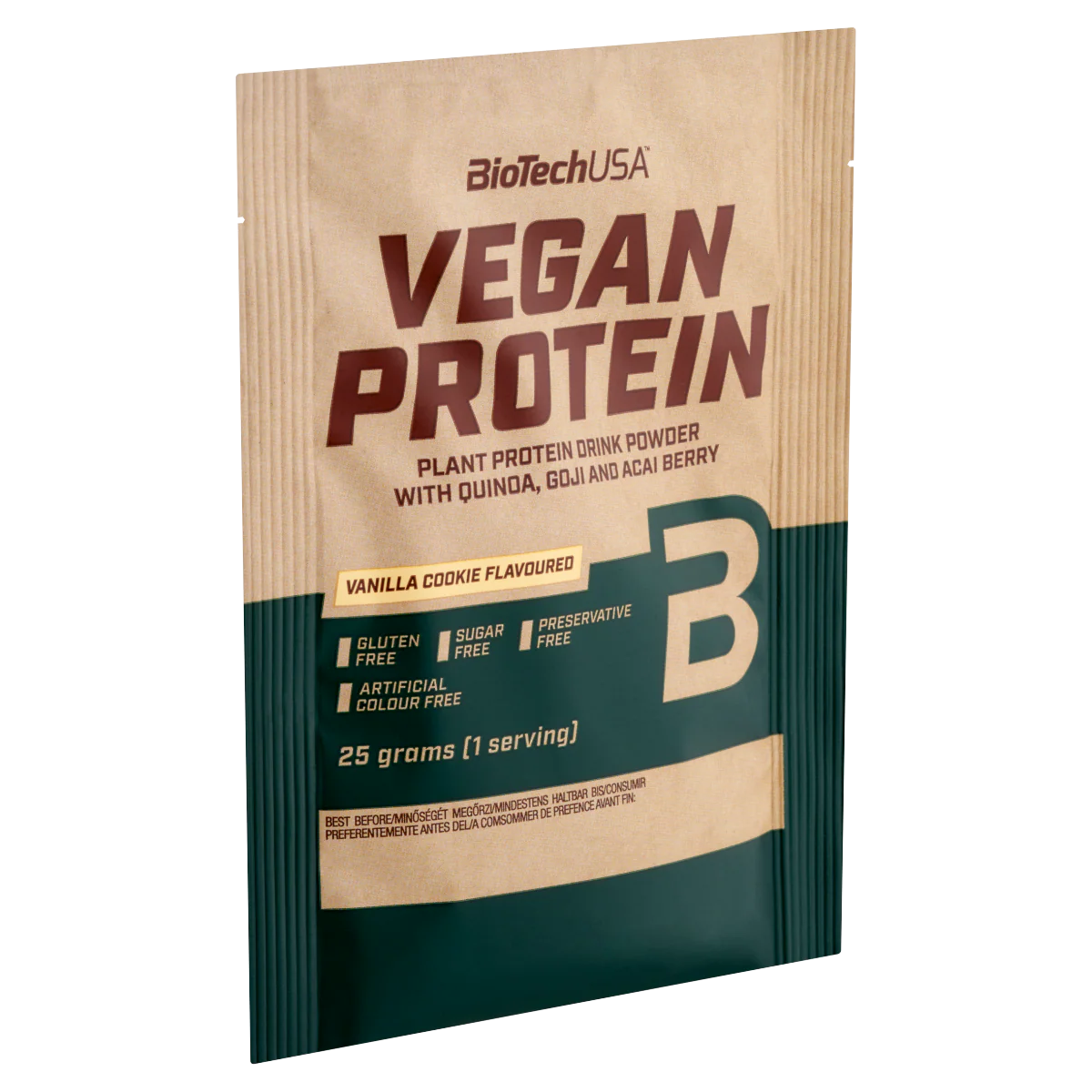 BioTechUsa Zero Bar fehérje szelet vaníliás sütemény ízű 50g - Image 3