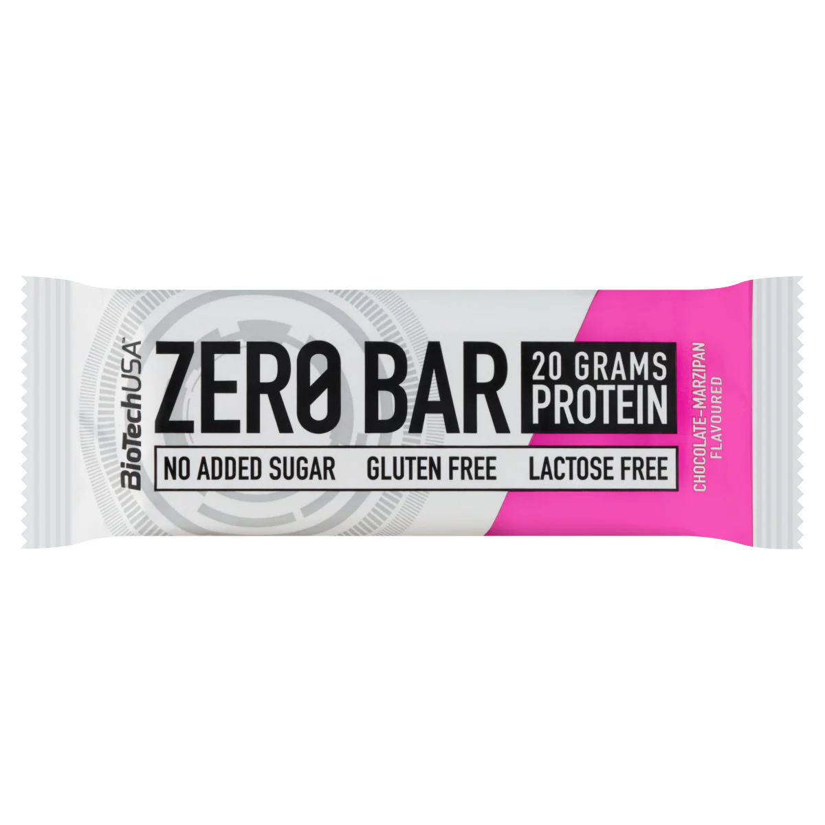 BioTechUsa Zero Bar fehérje szelet csokoládé-marcipán ízű 50g - Image 2