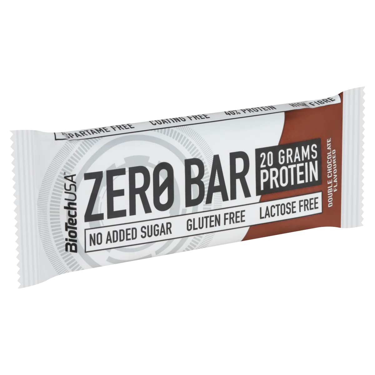BioTechUsa Zero Bar fehérje szelet dupla csokoládé ízű 50g - Image 2