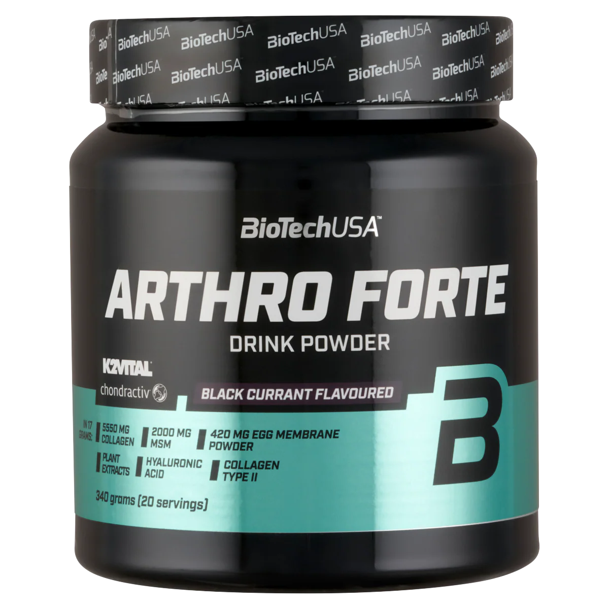 BioTechUsa Arthro Forte feketeribizli por 340g - Image 2