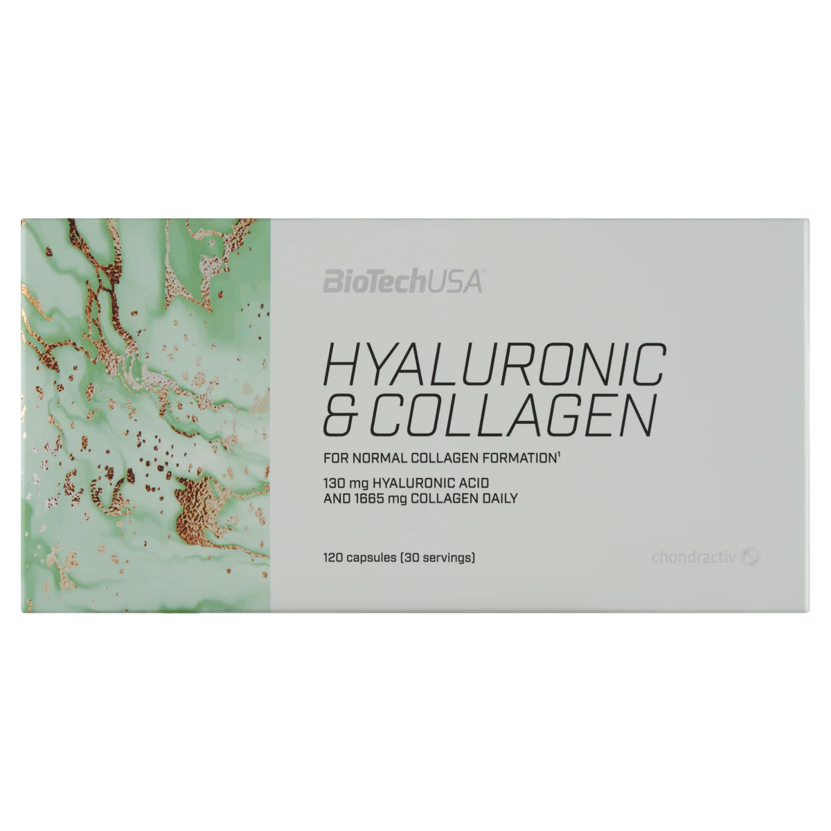 BioTechUsa Hyaluronic Collagen kapszula 120 db - Image 2