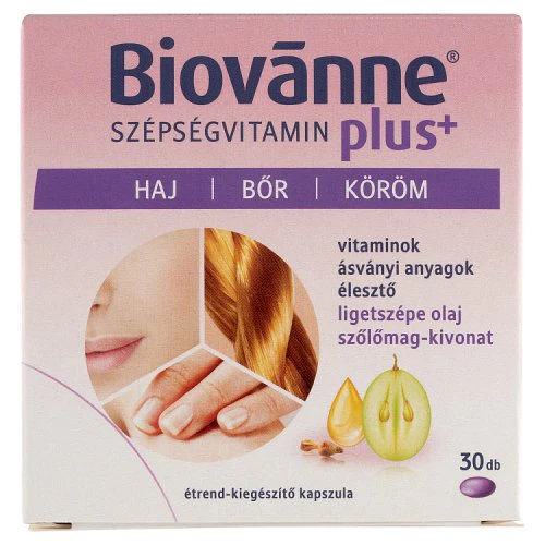 BiovÄnne Plus szĂ©psĂ©gvitamin 30 db