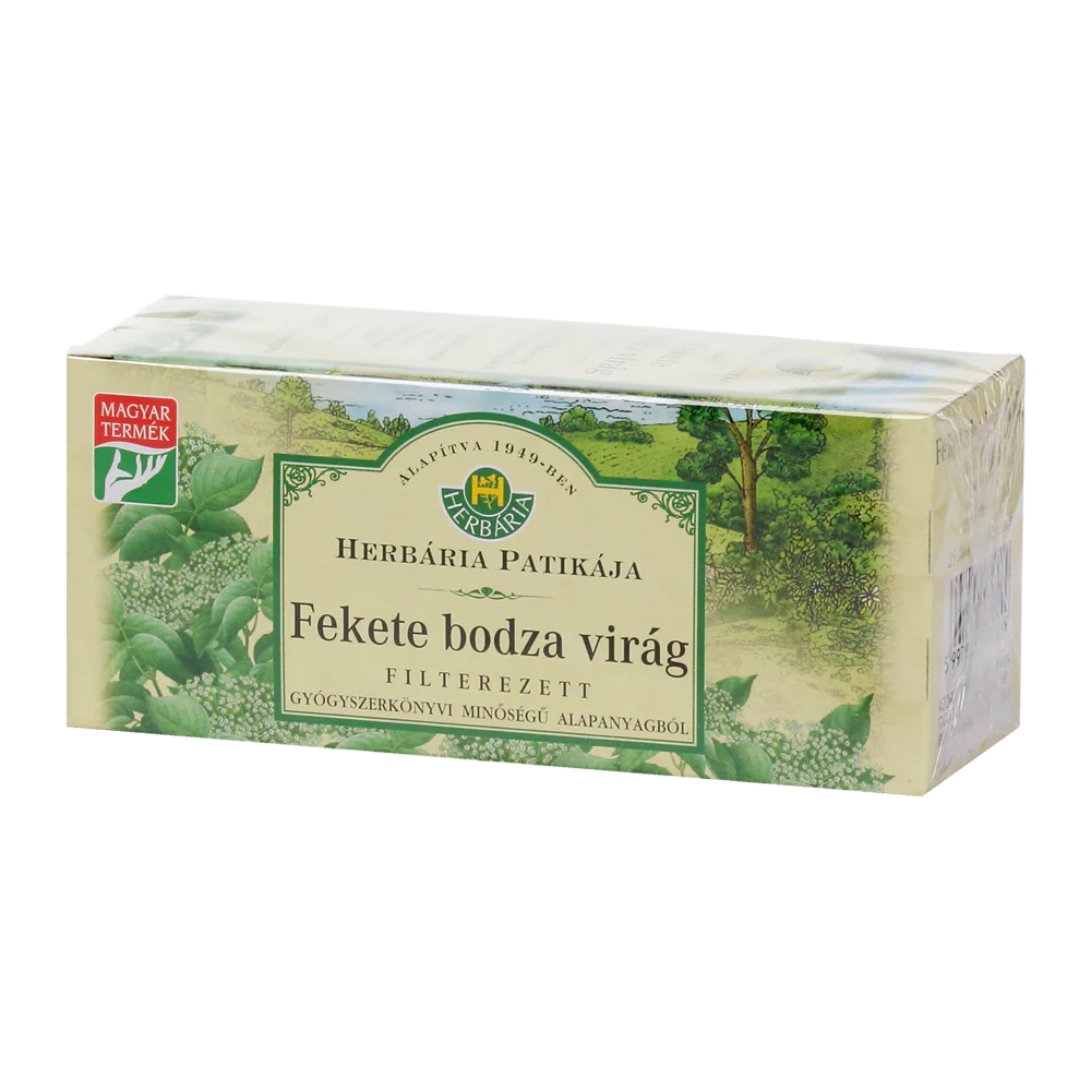 HERBÁRIA bodzavirág filteres tea 25 db