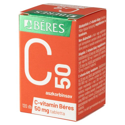 C-vitamin Béres 50 mg tabletta 120 db - Image 2