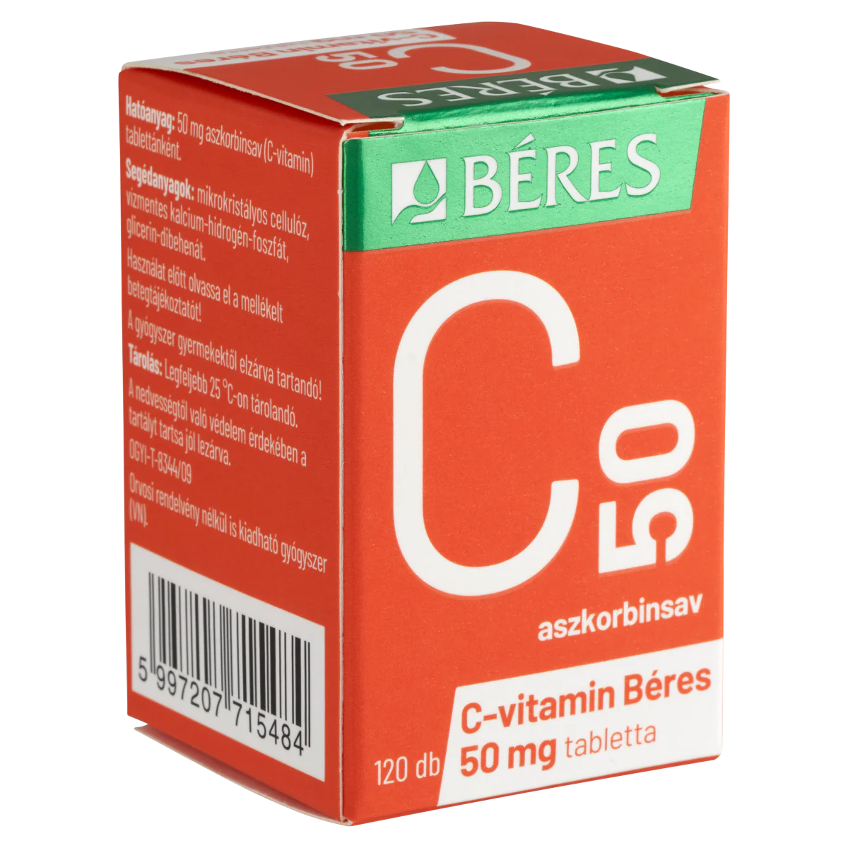 C-vitamin Béres 50 mg tabletta 120 db - Image 6