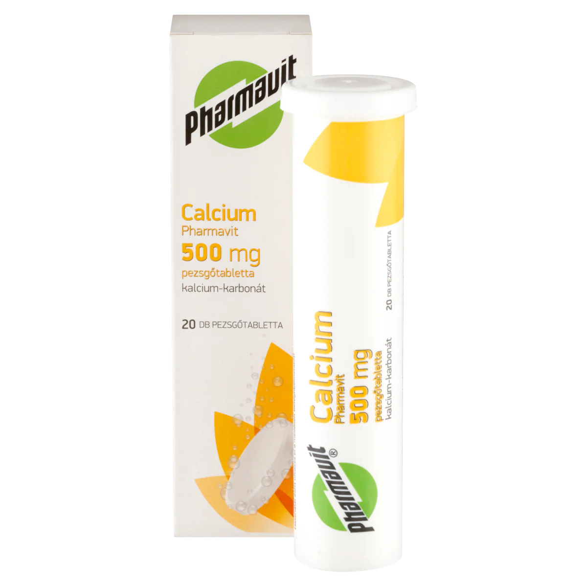 Calcium 500 mg Pharmavit pezsgőtabletta 20 db - Image 11