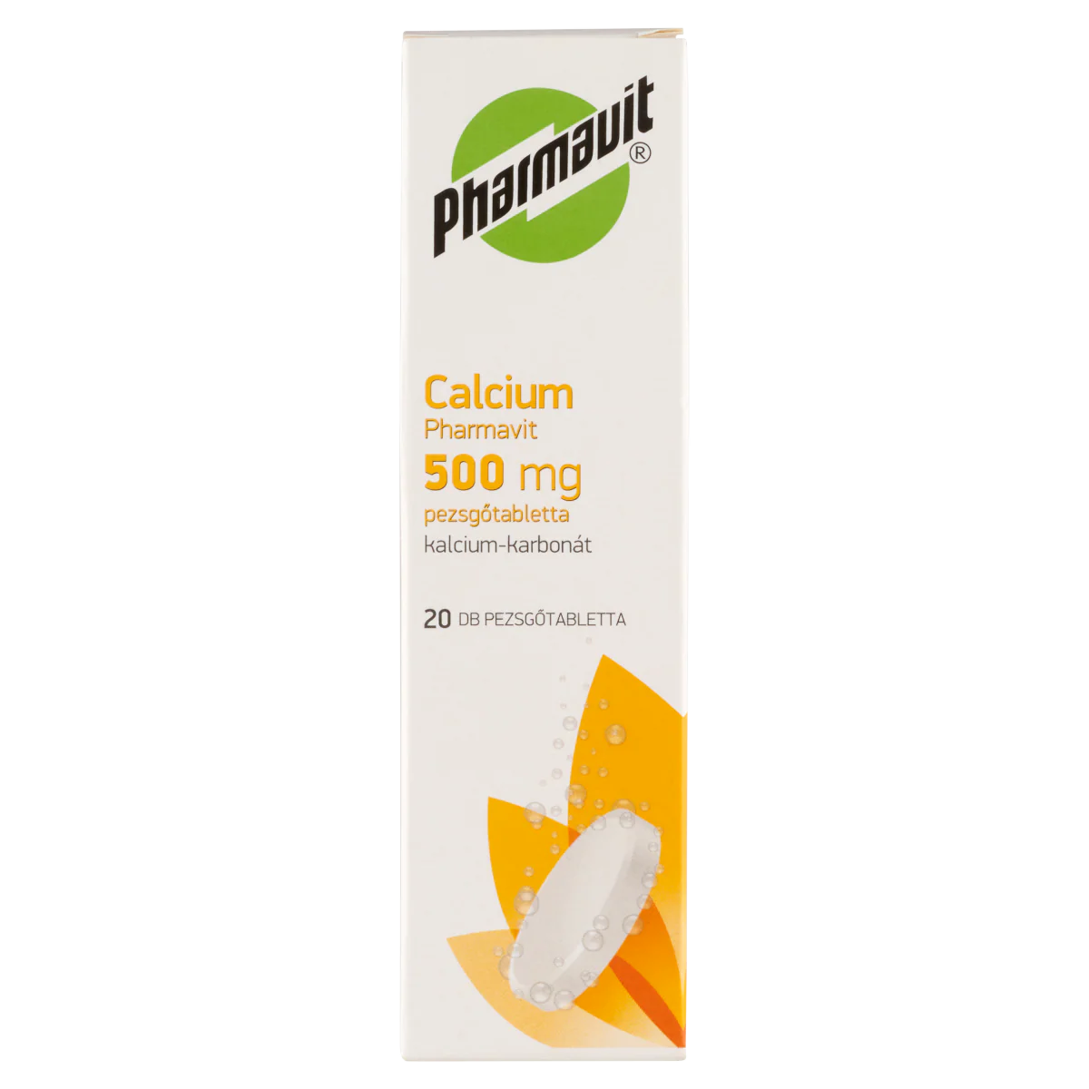 Calcium 500 mg Pharmavit pezsgőtabletta 20 db - Image 5