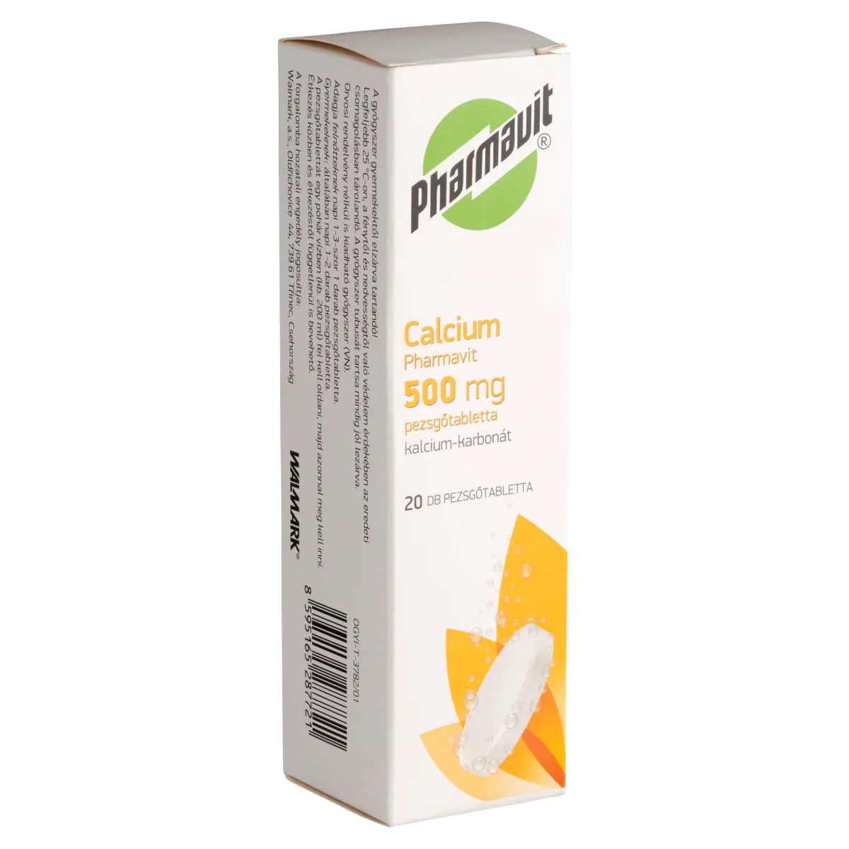 Calcium 500 mg Pharmavit pezsgőtabletta 20 db - Image 8