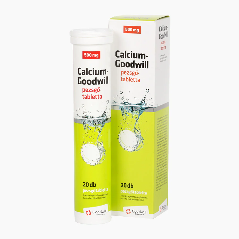 Calcium Goodwill pezsgőtabletta 20 db - Image 2