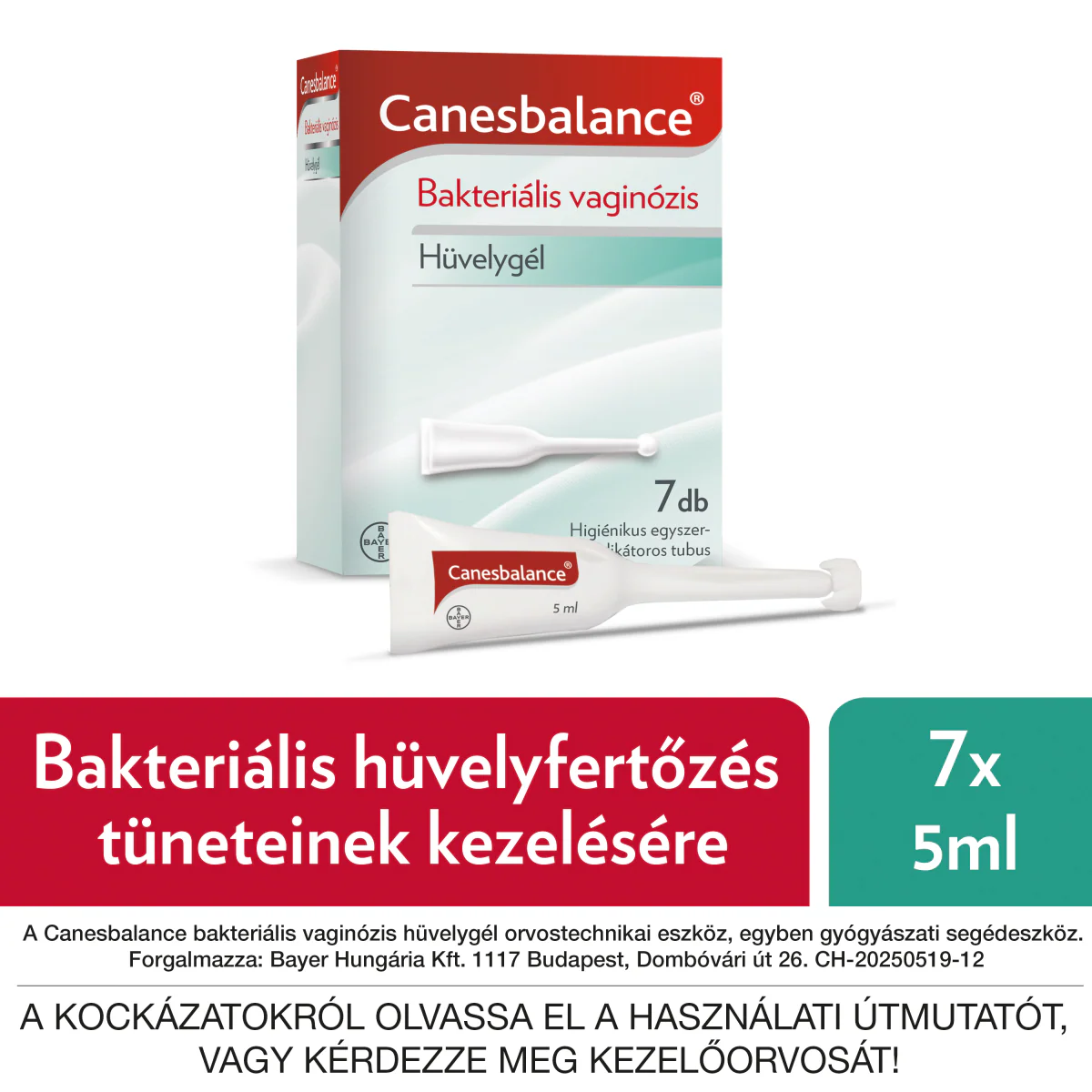 Canesbalance bakteriális vaginózis hüvelygél 7db - Image 11
