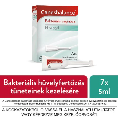 Canesbalance bakteriális vaginózis hüvelygél 7db - Image 2