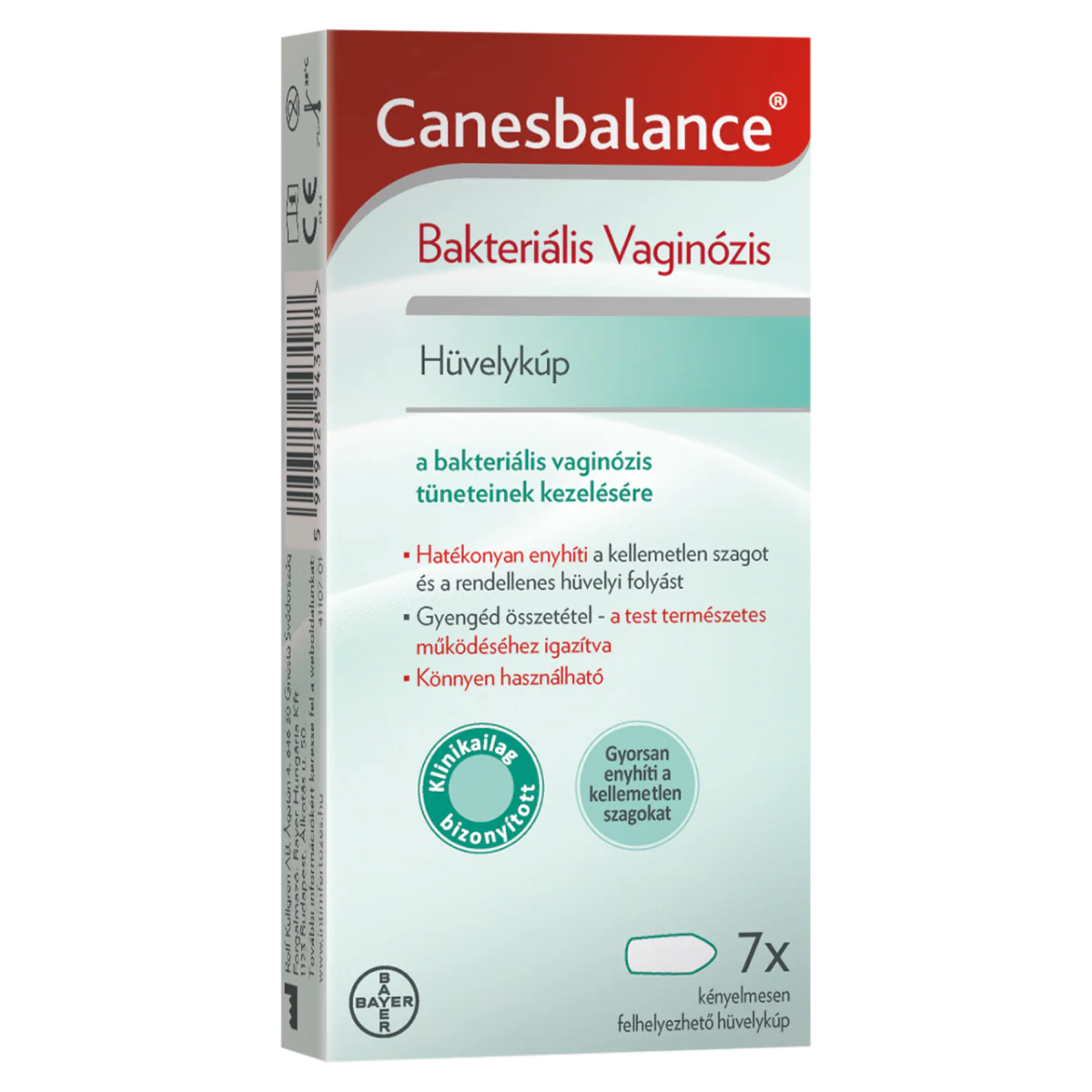Canesbalance bakteriális vaginózis hüvelykúp 7 db - Image 14