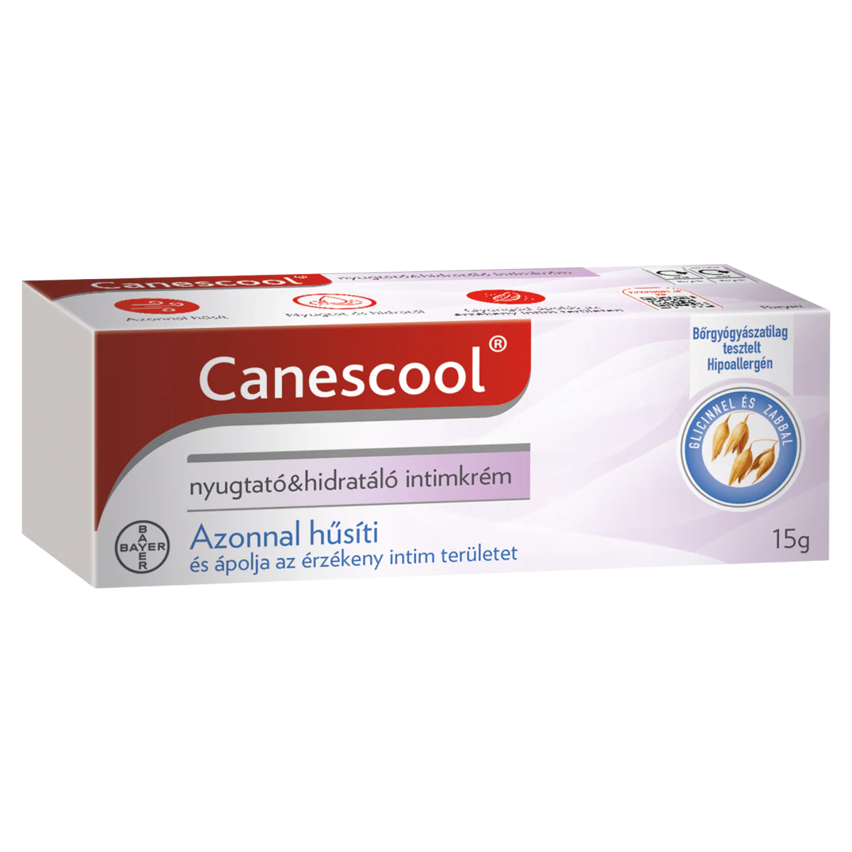 Canescool intim nyugtató hidratáló krém 15g - Image 14