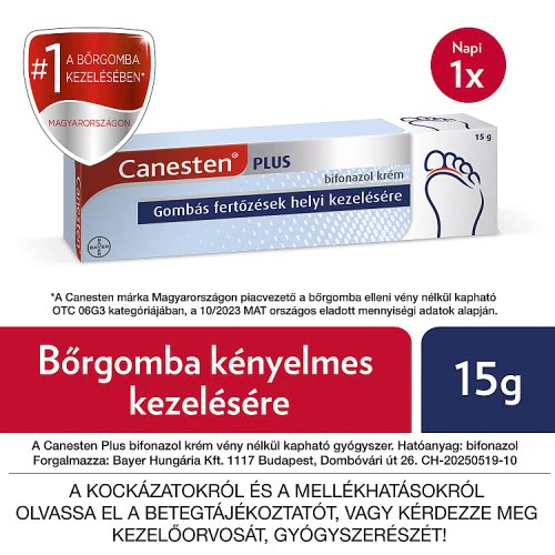 Canesten Plus bifonazol krém 15g - Image 6