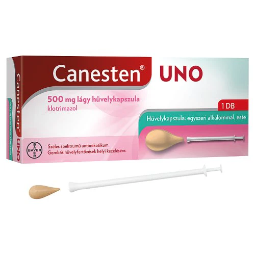 Canesten Uno 500 mg lágy hüvelykapszula 1db - Image 2