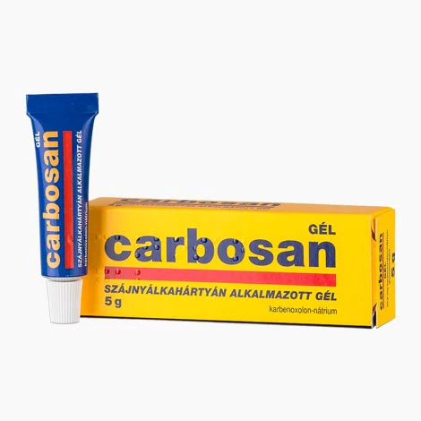 Carbosan szájnyálkahártyán alkalmazott gél 1 db 5g - Image 2