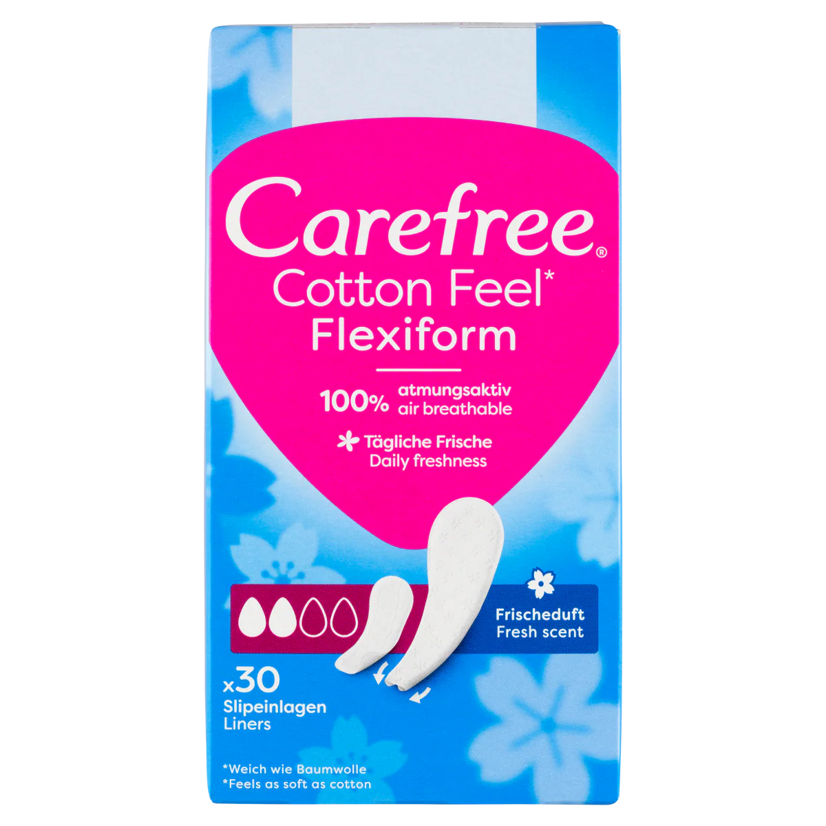 Carefree tisztasági betét Flexiform Fresh 30 db - Image 2