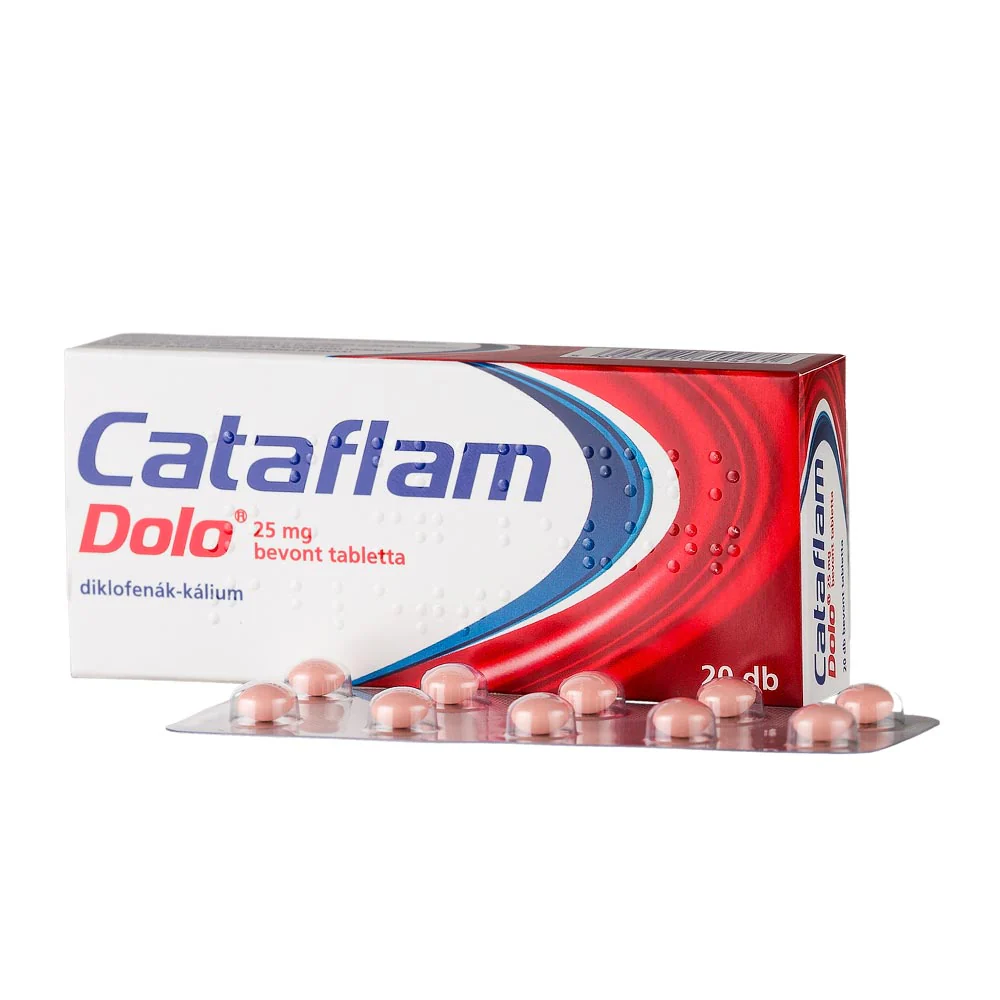 Cataflam Dolo 25 mg bevont tabletta 20 db - Image 2