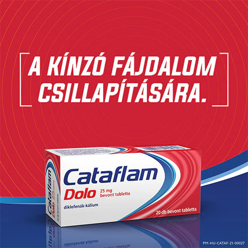 Cataflam Dolo 25 mg bevont tabletta 20 db - Image 3