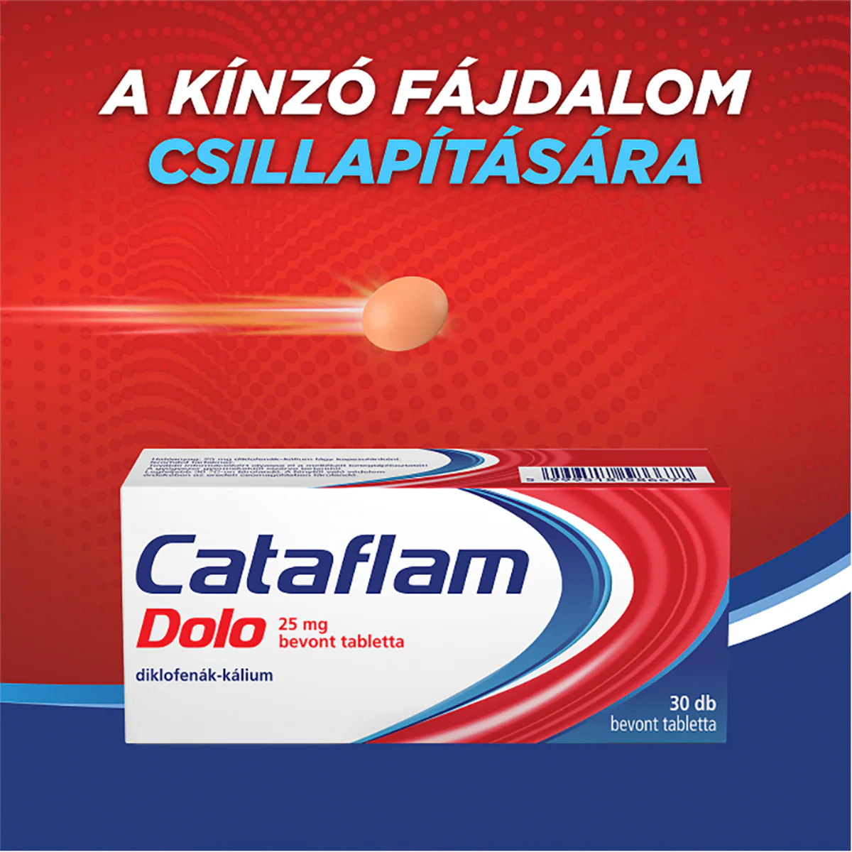 Cataflam Dolo 25 mg bevont tabletta 30 db - Image 8