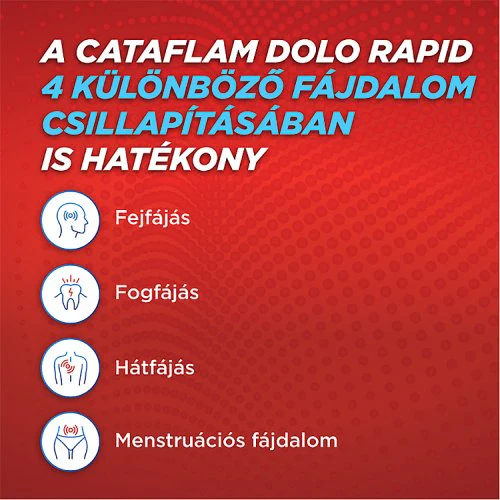 Cataflam Dolo Rapid 25 mg kapszula 20 db - Image 3