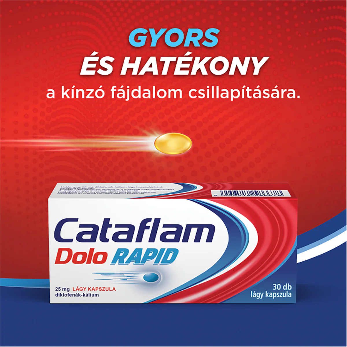 Cataflam Dolo Rapid 25 mg kapszula 30 db - Image 7