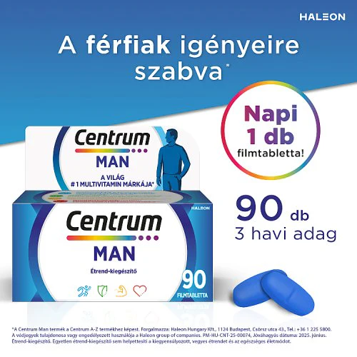 Centrum Man multivitamin filmtabletta férfiaknak 90 db - Image 4