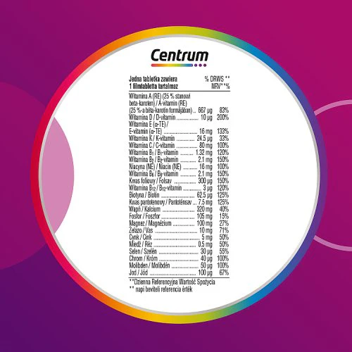 Centrum Woman multivitamin filmtabletta nőknek 90 db - Image 6