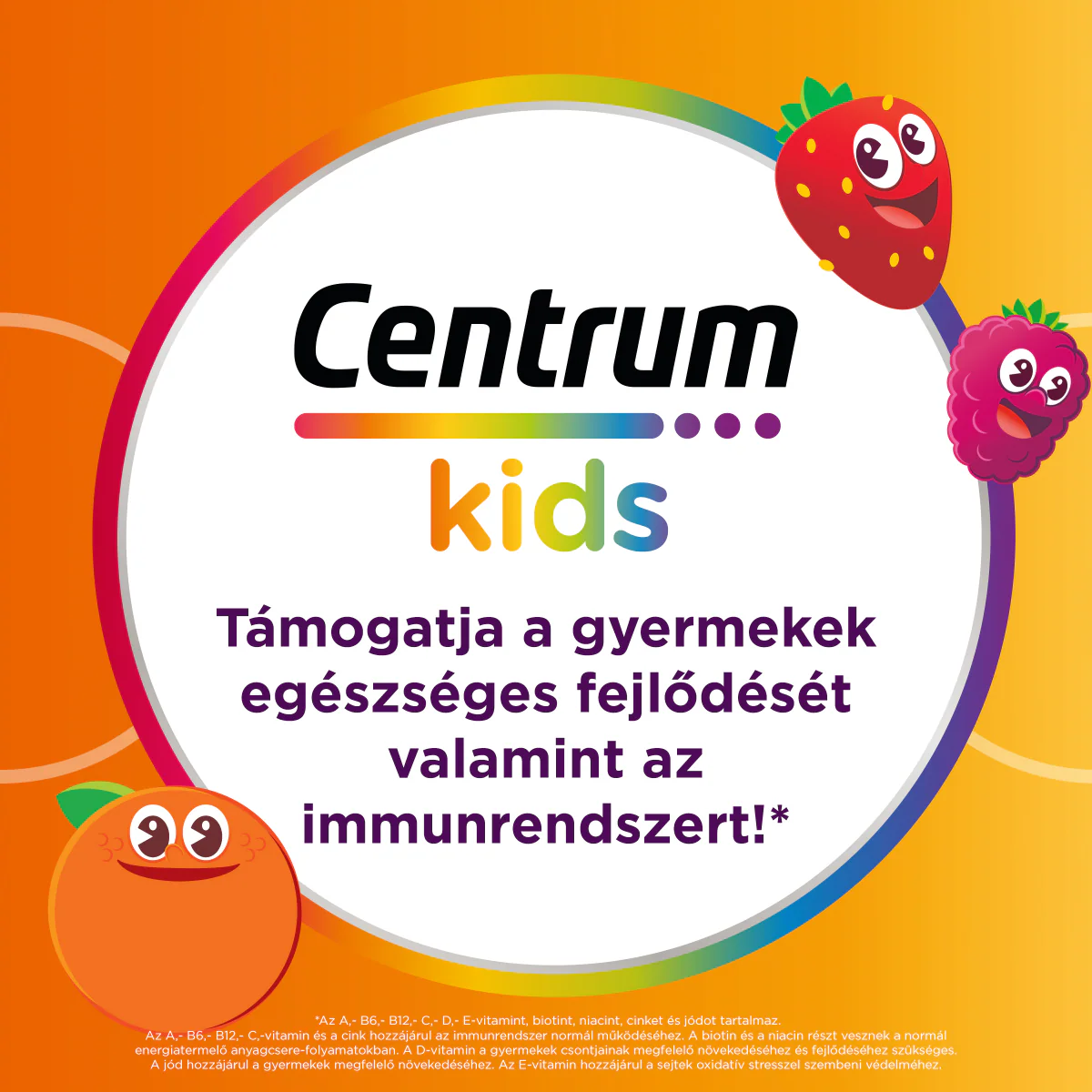 Centrum Kids Multifruit gumivitamin 60 db - Image 12