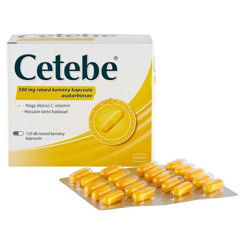Cetebe 500 mg retard kemény kapszula 120 db - Image 2