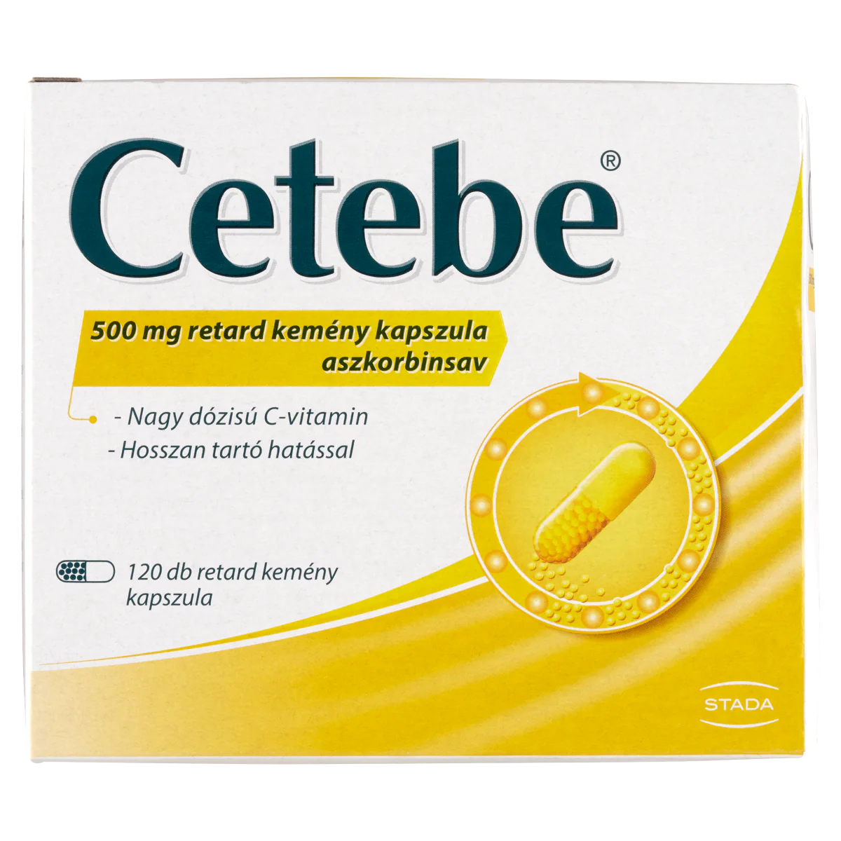 Cetebe 500 mg retard kemény kapszula 120 db - Image 8