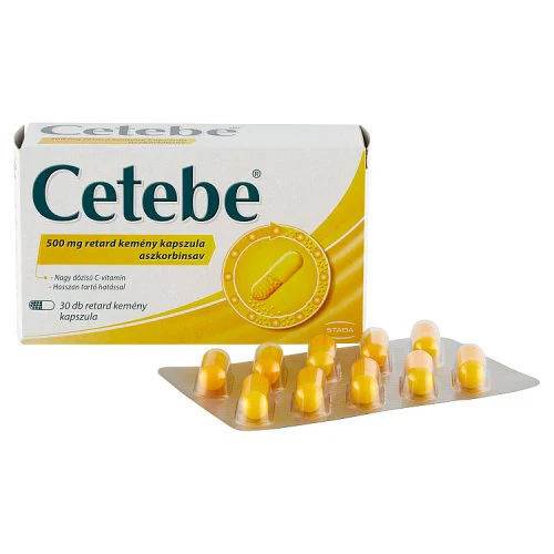 Cetebe 500 mg retard kemény kapszula 30 db - Image 2