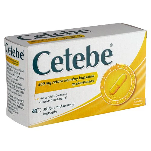 Cetebe 500 mg retard kemény kapszula 30 db - Image 3
